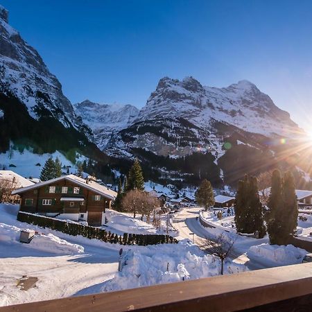 Atemberaubende Sicht Auf Eiger Nordwand Apartment Grindelwald Exterior photo