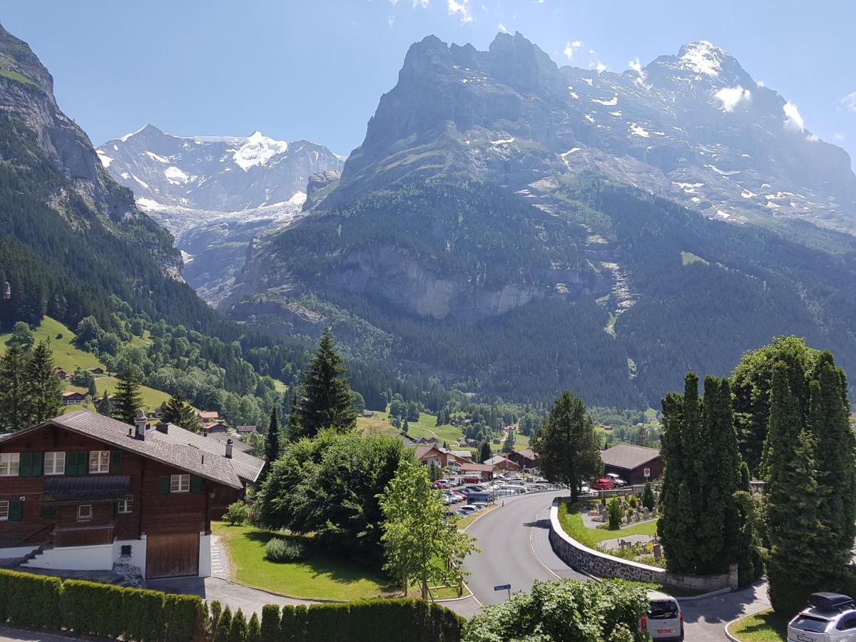 Atemberaubende Sicht Auf Eiger Nordwand Apartment Grindelwald Exterior photo